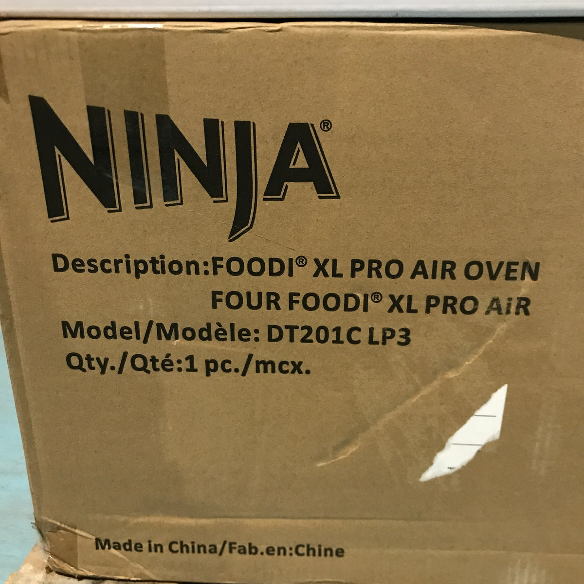 Ninja DT201C Foodi 10-in-1 XL Pro Air Fry Oven - Stainless Steel 1800W