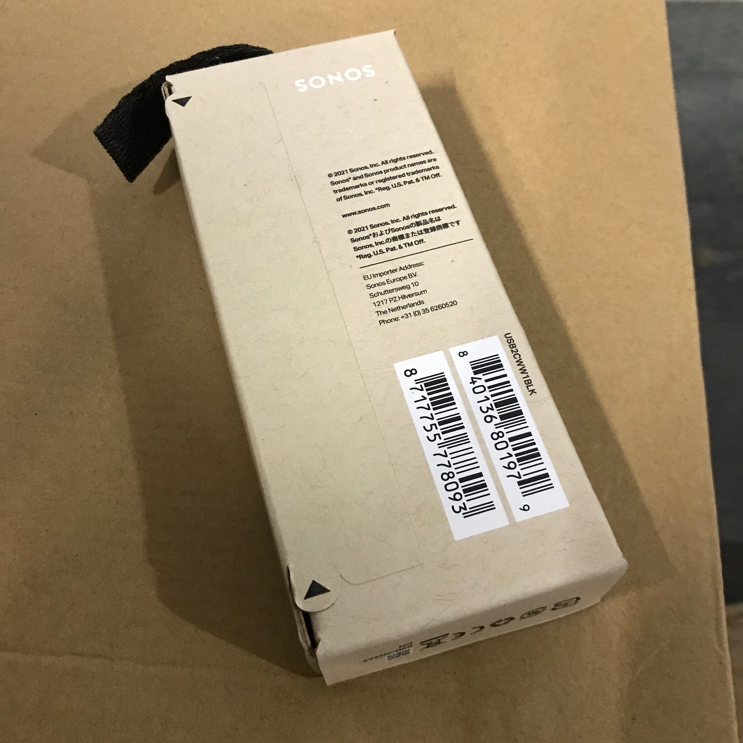 Sonos Roam USB A-C Charging Cable - Shadow Black