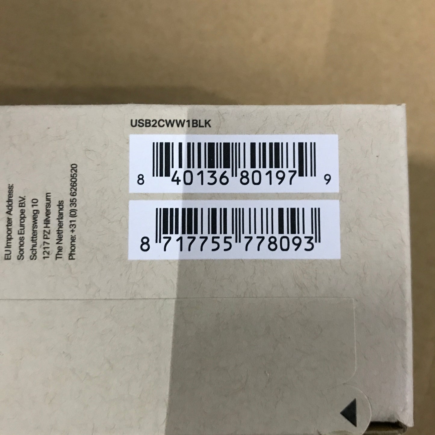 Sonos Roam USB A-C Charging Cable - Shadow Black