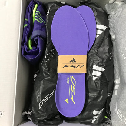 Adidas F50 Elite Firm Ground Cleats - Purple Rush/Cloud White/Lucid Lemon