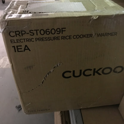CUCKOO 6-Cup HP Twin Pressure Rice Cooker