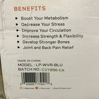 LifePro Waver Vibration Plate Exercise Machine - Blue