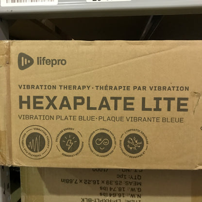 LifePro HexaPlate Lite Vibration Plate Exercise Machine - Blue