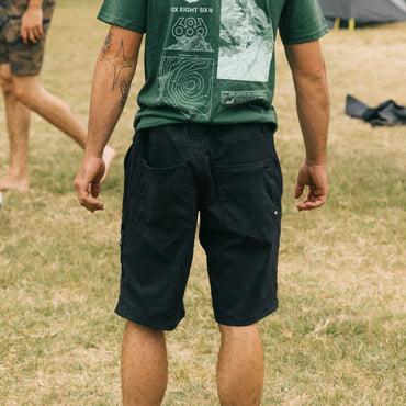 686 Everywhere Hybrid Short Relaxed Fit - Black