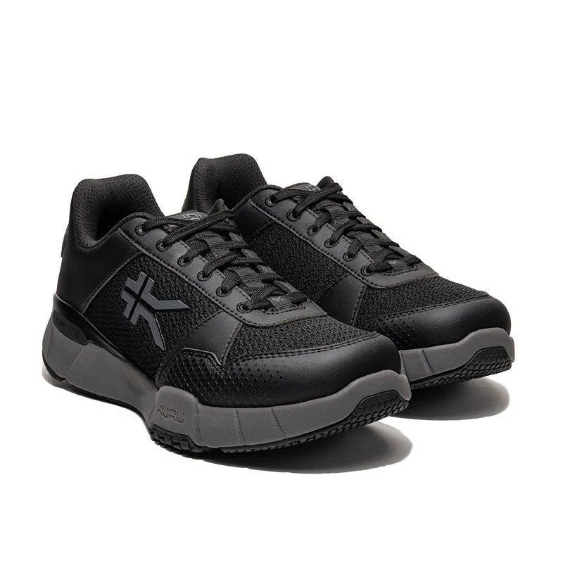 Kuru Quantum 2 Men's Walking Shoe - Jet Black / Slate Gray