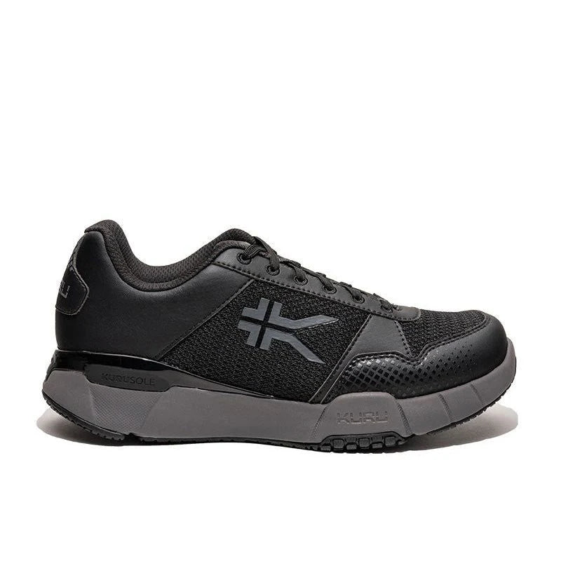 Kuru Quantum 2 Men's Walking Shoe - Jet Black / Slate Gray