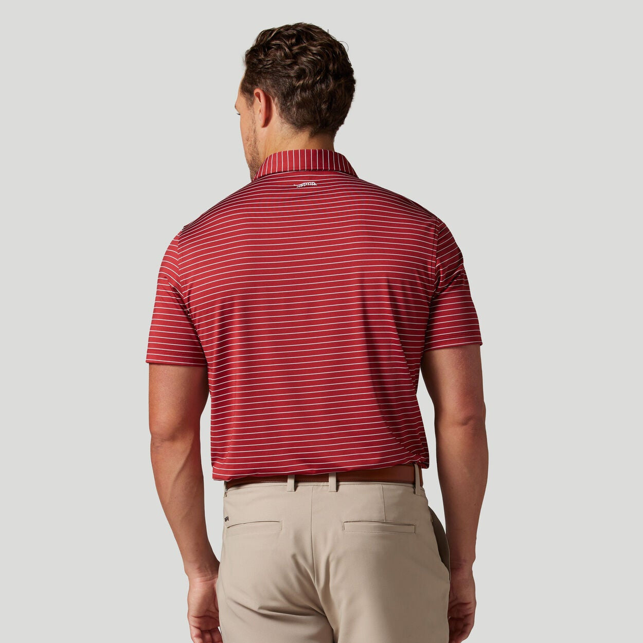 Sun Day Red Stripe Polo II - Sunday Red