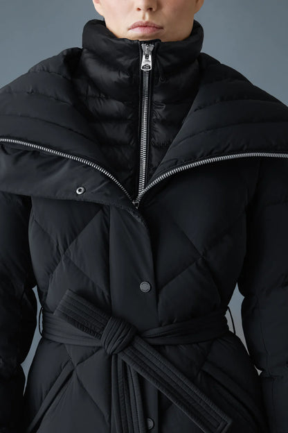 Mackage LAURELLA 2-in-1 Light Down Belted Coat