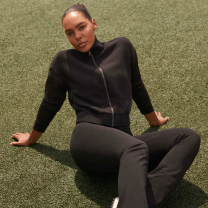 SPANX AirEssentials Track Jacket - Very Black