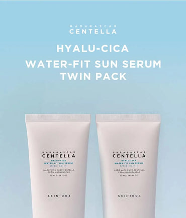 SKIN 1004 - Madagascar Centella Hyalu-Cica Water-Fit Sun Serum - 2 Pack