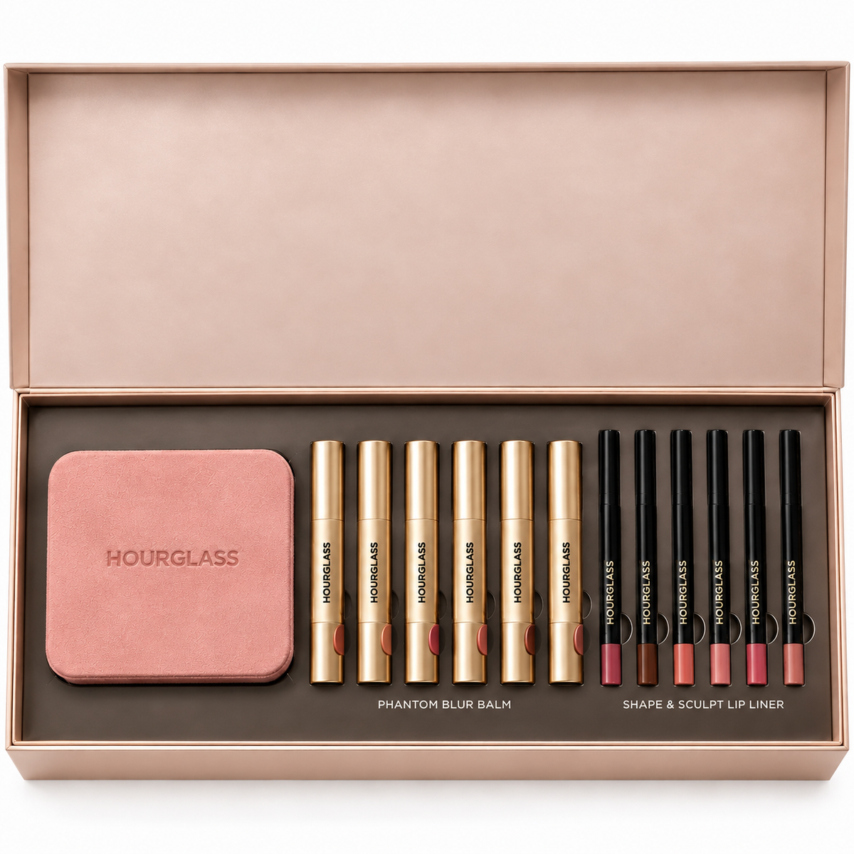 Hourglass Phantom Blur Balm & Lip Liner 11-Piece PR Set