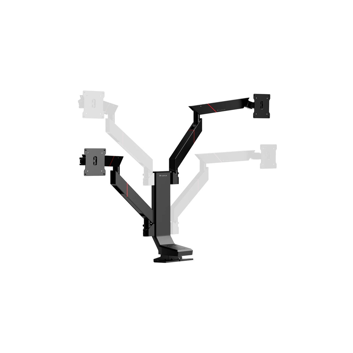 Secretlab MAGNUS Vertical Monitor Stand Setup - 2 Monitor Arms