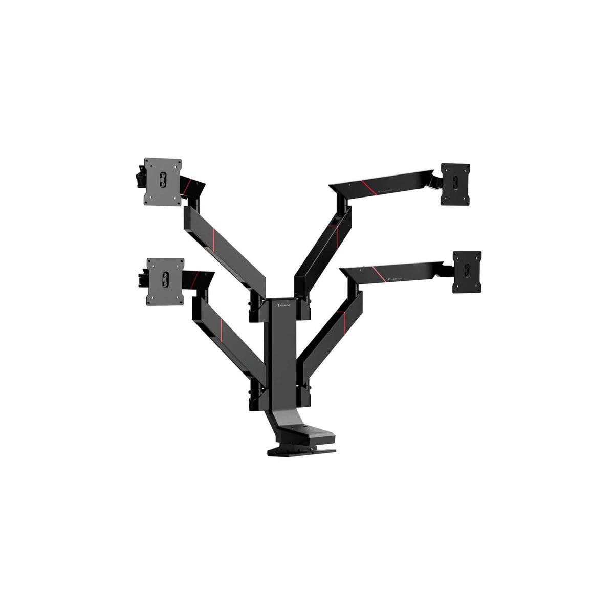 Secretlab MAGNUS Vertical Monitor Stand Setup - 4 monitor