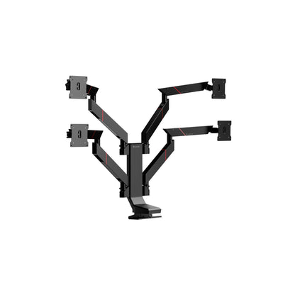 Secretlab MAGNUS Vertical Monitor Stand Setup - 4 monitor