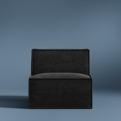 Rove Lab M1 Armless Sofa Seat  - Carbon Black