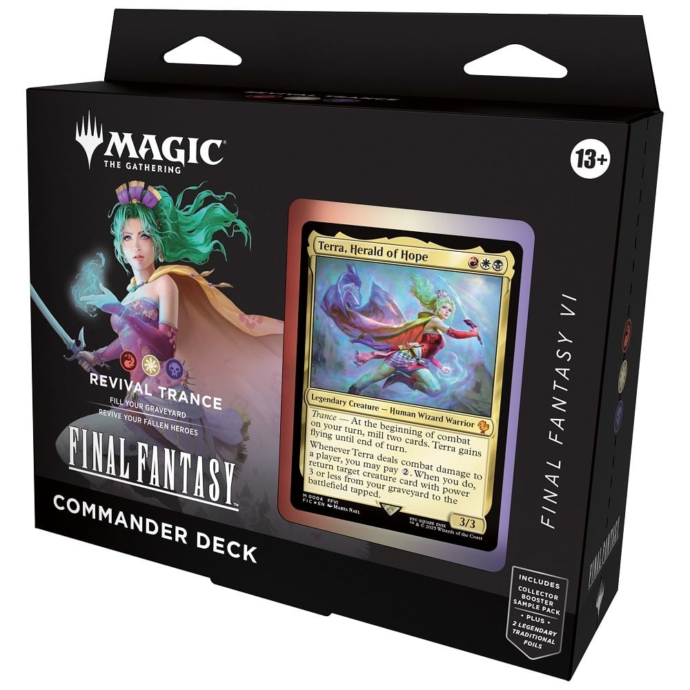 Magic: The Gathering Final Fantasy VII Commander Deck - Revival Trance