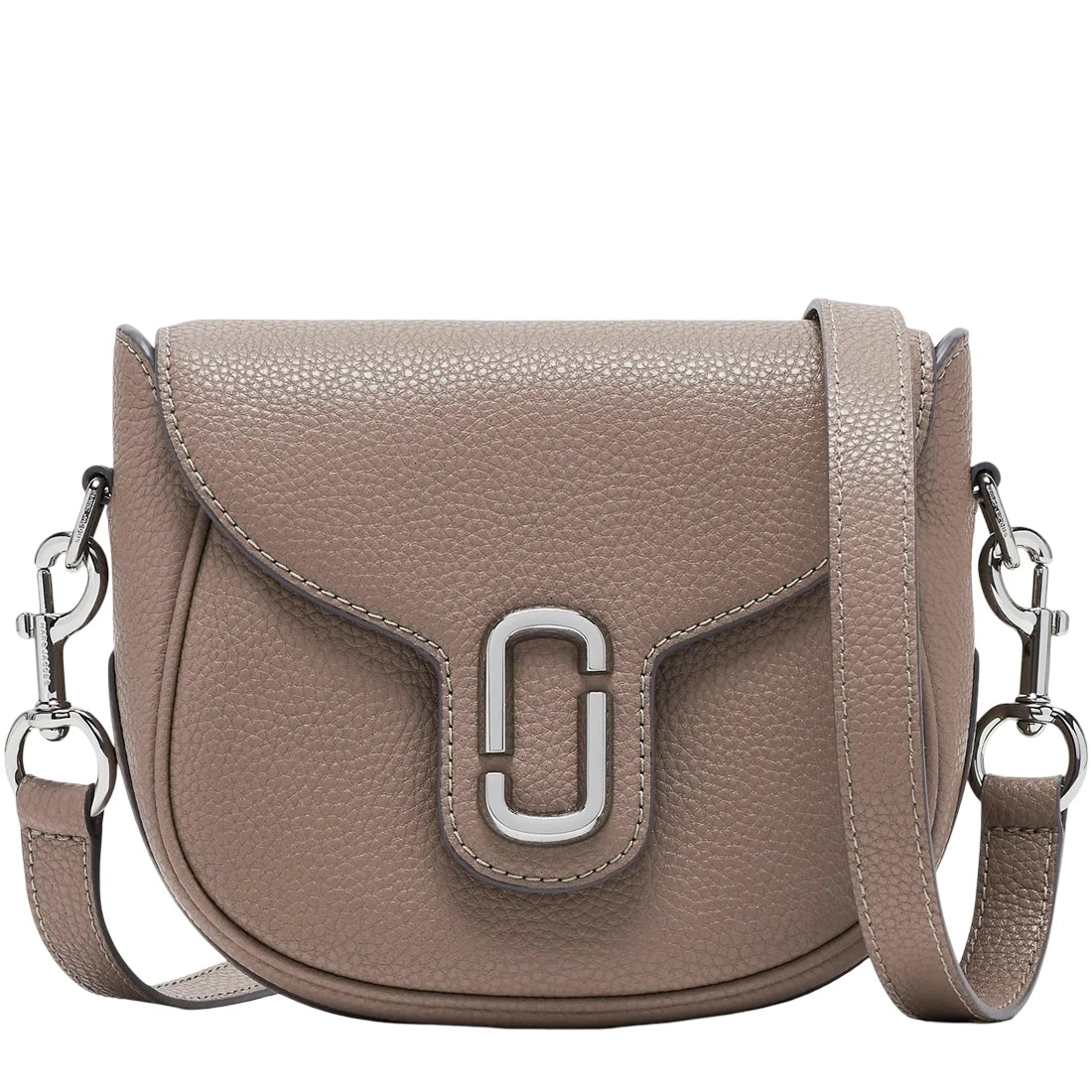 Marc Jacobs The J Marc Pebble Saddle Bag - Cement