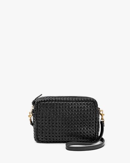 Clare V. Midi Sac - Black Rattan