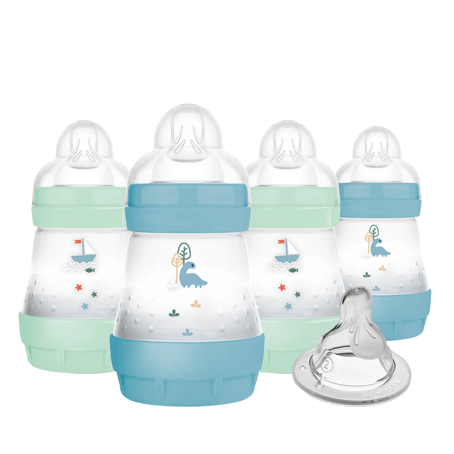 Mam Baby Easy Start Anti-Colic 5oz Baby Bottle 0+ months - 8 Pack
