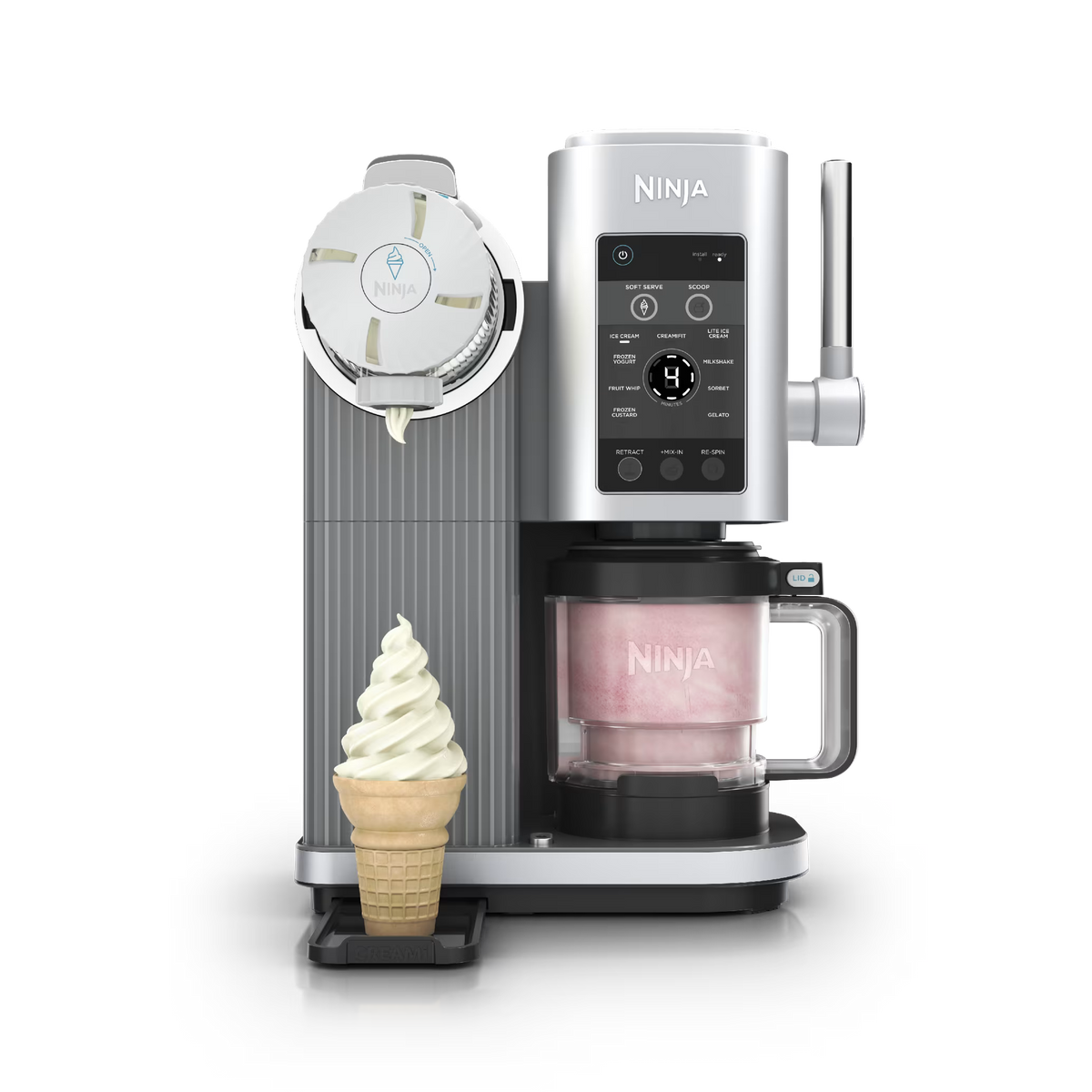 Ninja Swirl by CREAMi Soft Serve & Ice Cream Machine NC701C