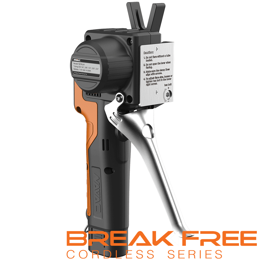 NAVAC BreakFree Power Flaring Tool - NEF6LM