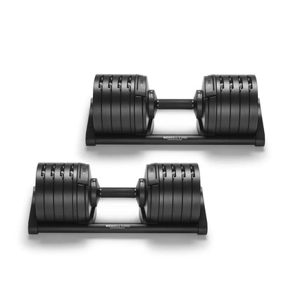 Nuobell S 5100 Adjustable Dumbbells Pair - Black