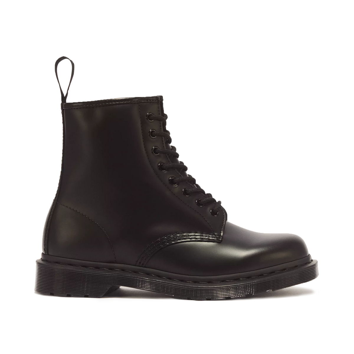 Dr. Martens 1460 Mono Smooth Leather Lace Up Boots - Black