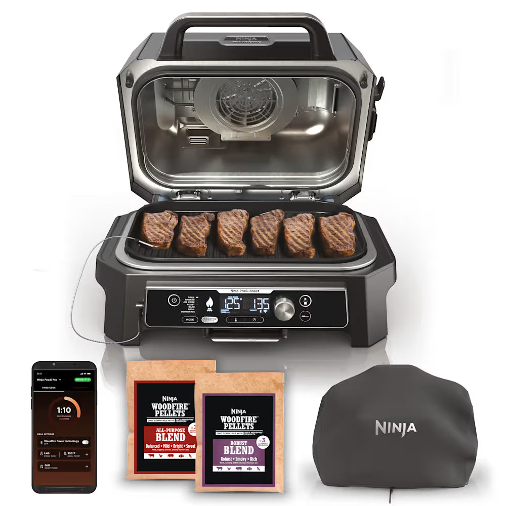 Ninja Woodfire Pro Connect™ XL Outdoor Grill & Smoker - PICK UP ONLY