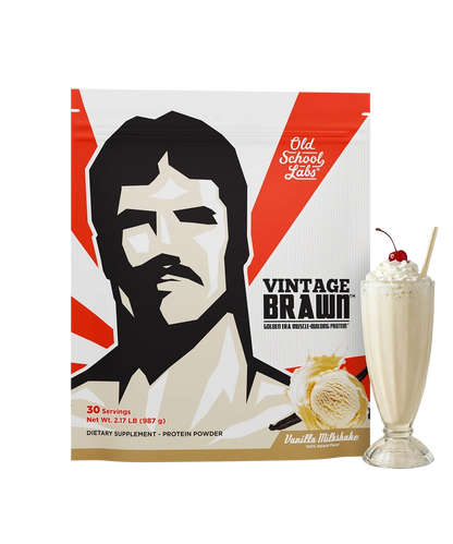 Old School Labs Vintage Brawn™ Whey, Casein, Egg & Beef Protein Isolates