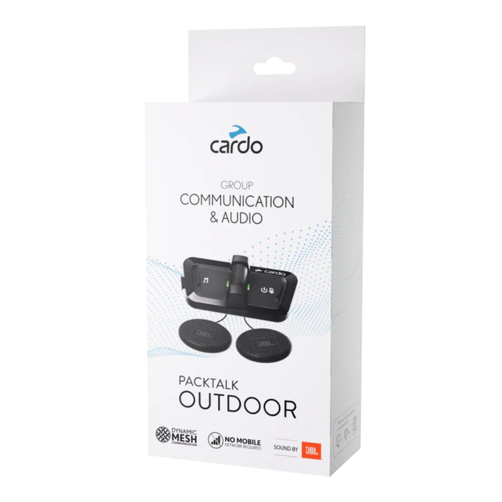 Cardo Packtalk Outdoor Communication Intercom - Single