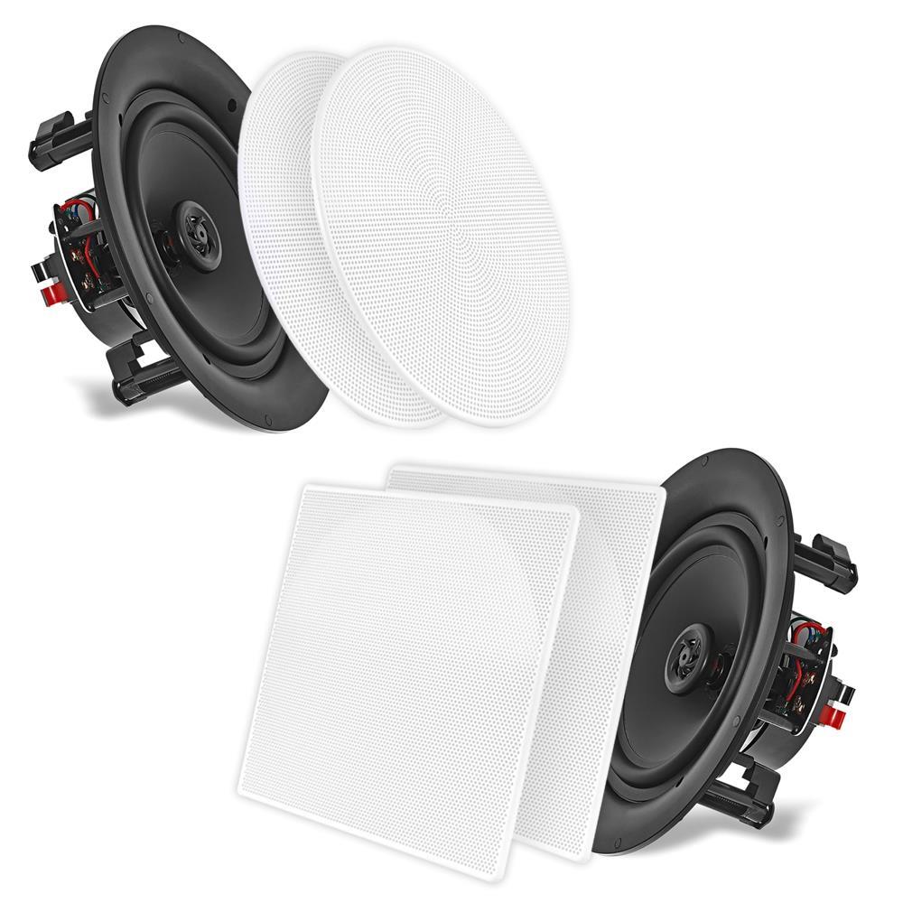 Pyle Home 8.0'' Home In-Wall / Ceiling Speakers