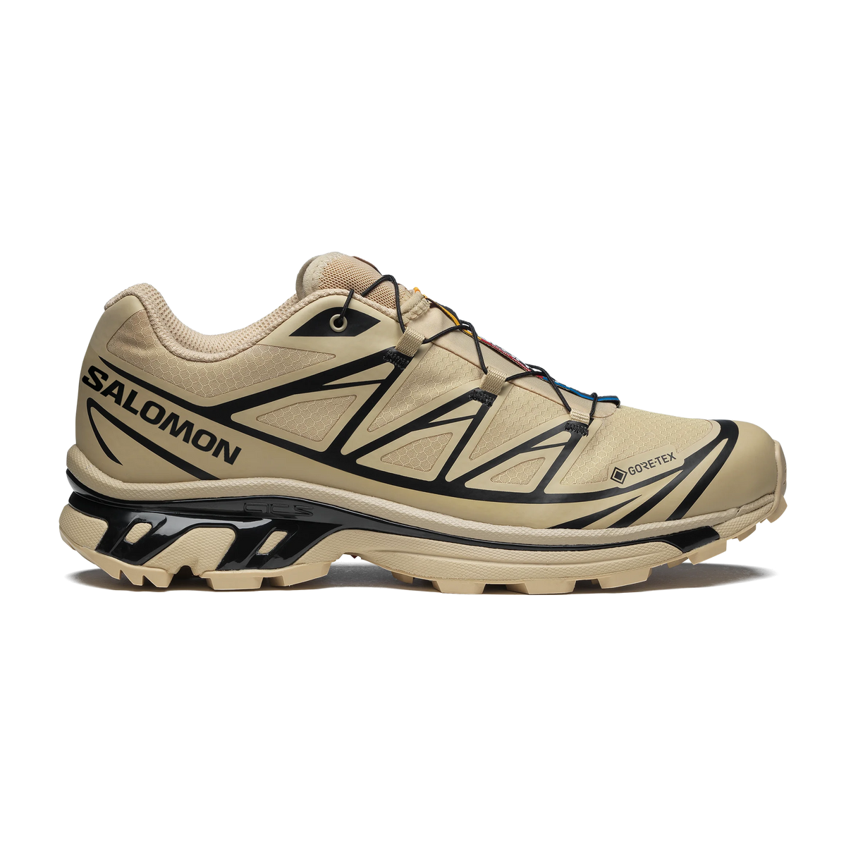 Salomon Unisex XT-6 GORE-TEX Sneakers - Safari / Safari / Black