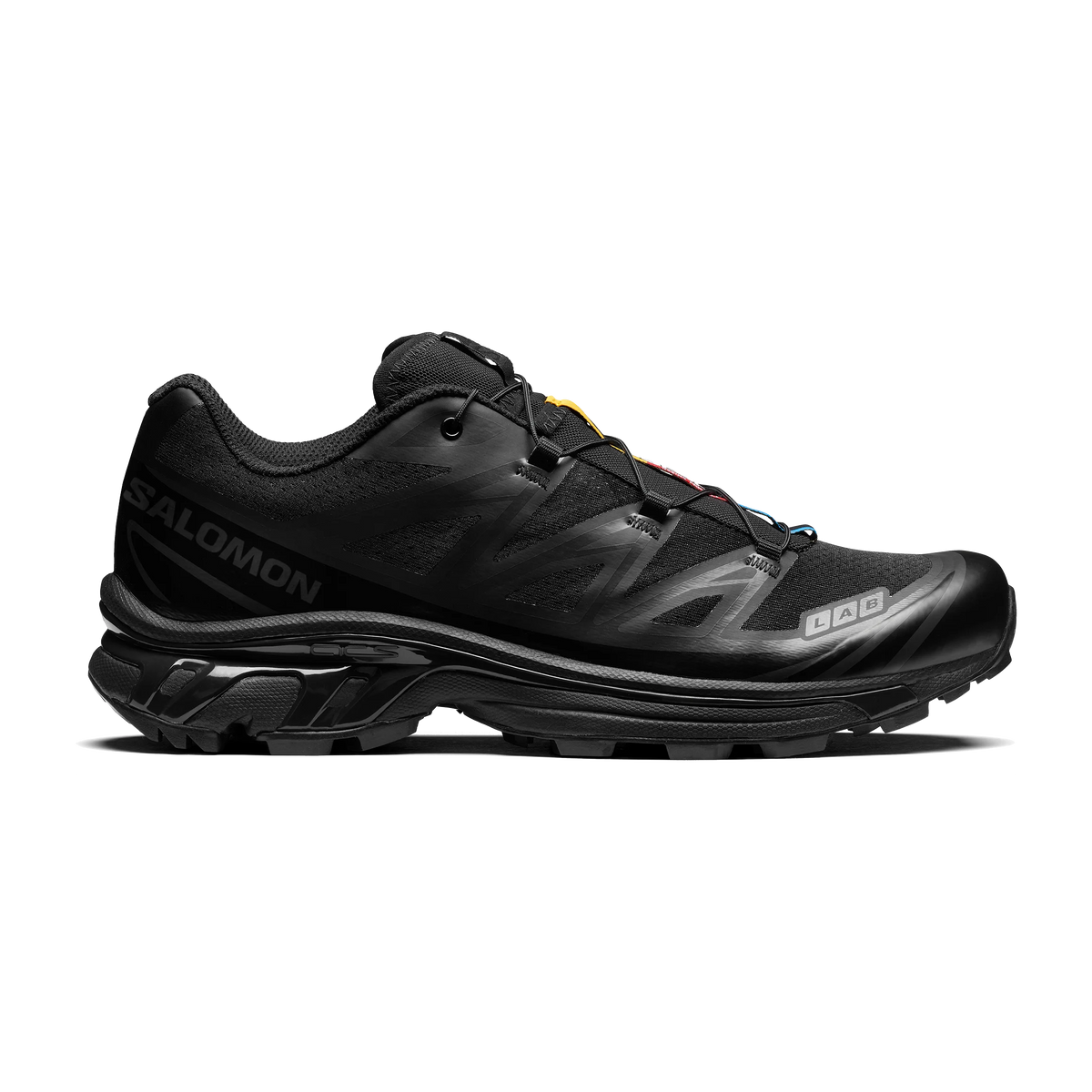 Salomon Unisex XT-6 GORE-TEX Sneakers - Black / Black / Phantom