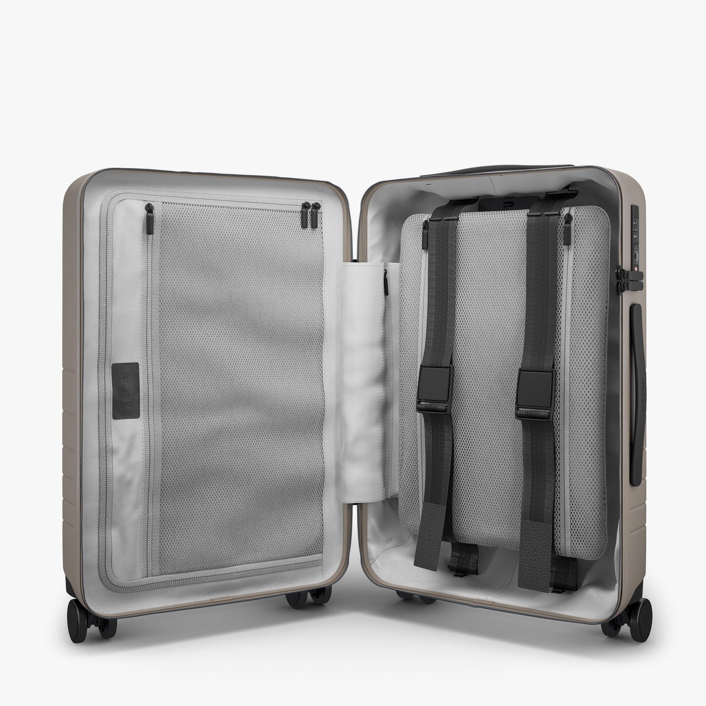 Monos Carry-On Plus in Desert Taupe