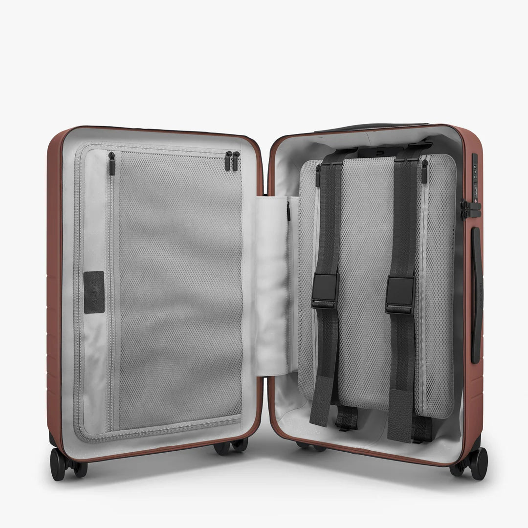 Monos Carry-On Suitcase in Terracotta