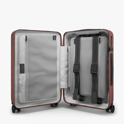 Monos Carry-On Suitcase in Terracotta