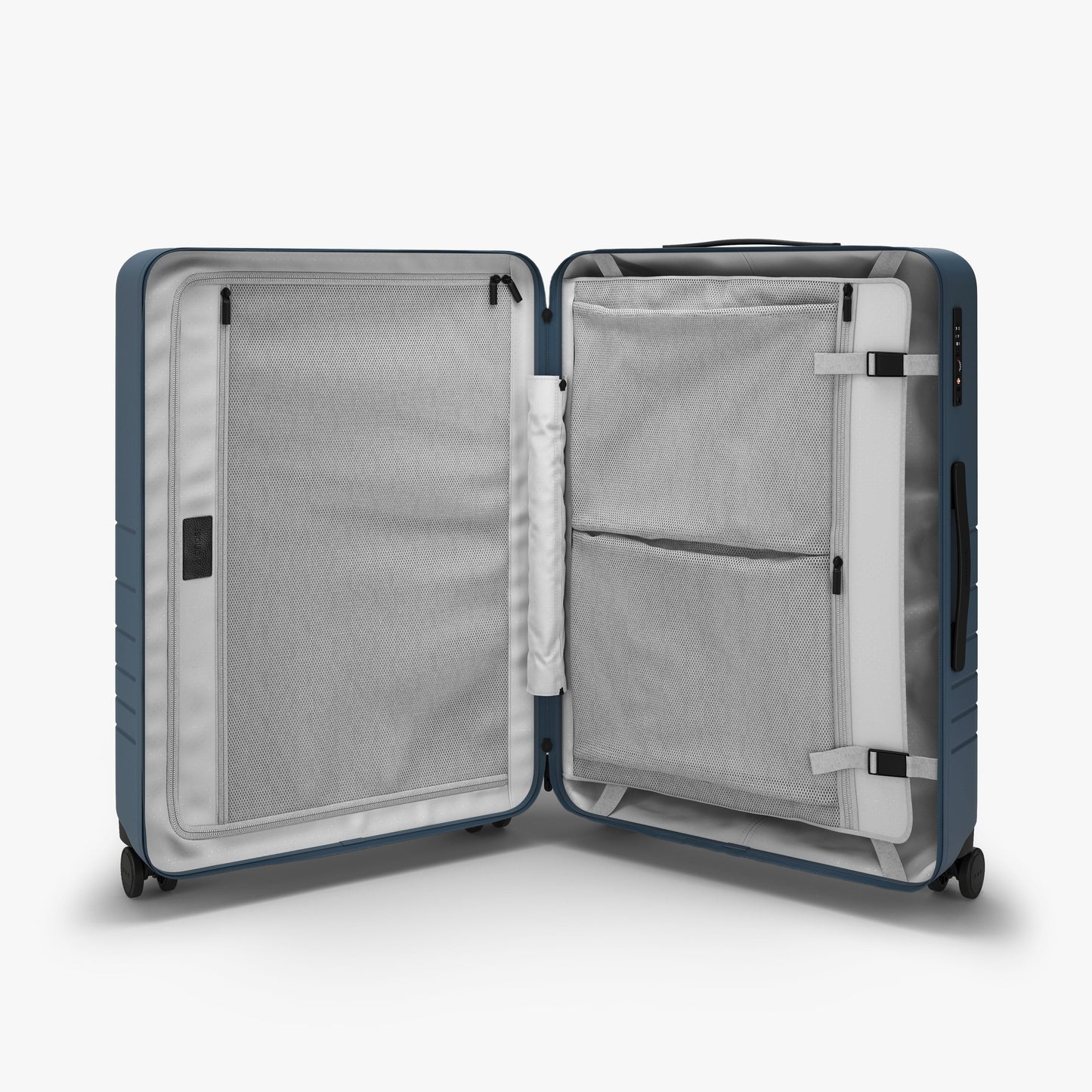 Monos Check-In Medium Suitcase in Ocean Blue