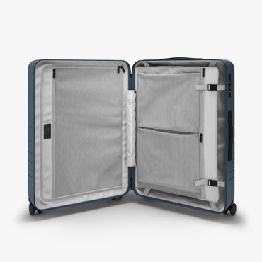Monos Check-In Medium Suitcase in Ocean Blue
