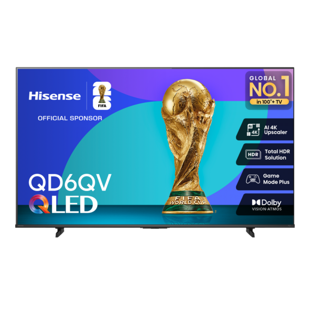 Hisense 55" Class QD6QV Series 4K UHD QLED TV - PICK UP ONLY