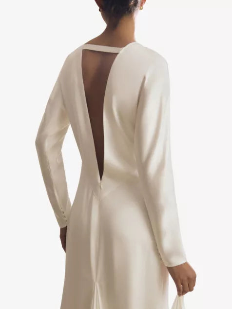 Reiss x Atelier Clemence Duchess - Satin Bridal Gown