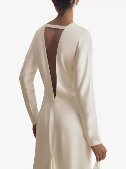 Reiss x Atelier Clemence Duchess - Satin Bridal Gown