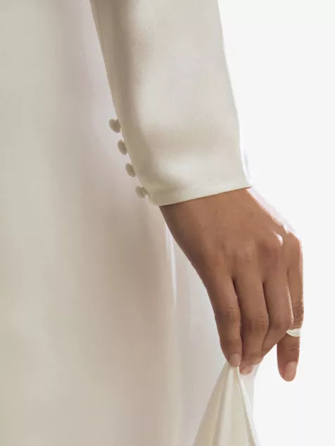 Reiss x Atelier Clemence Duchess - Satin Bridal Gown