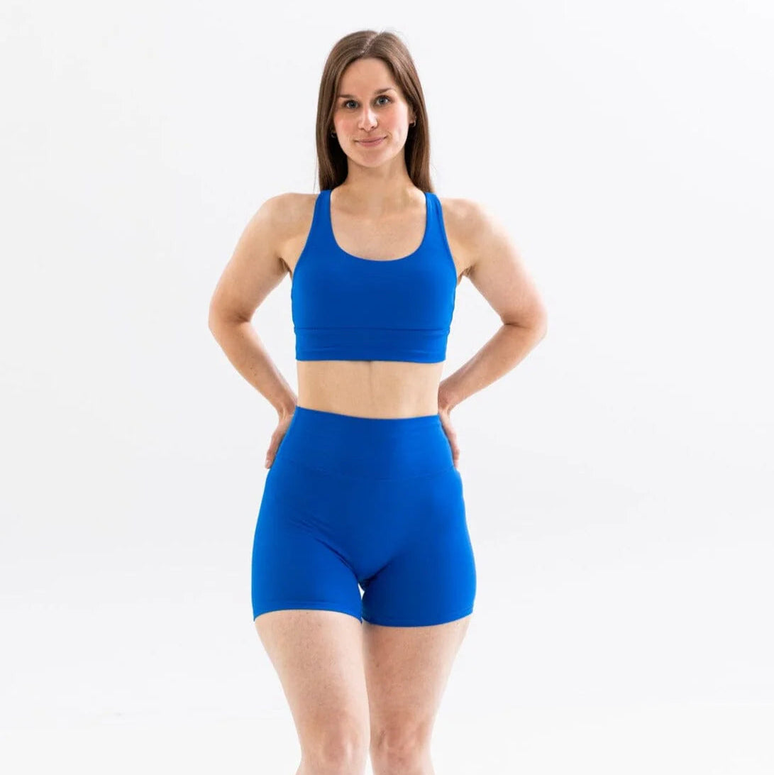 Alowa Apparel Kayli Biker 5" Short - Mystic Blue