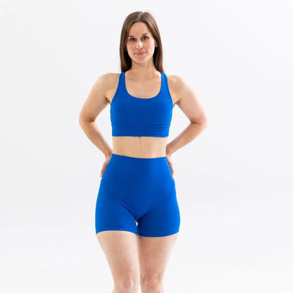Alowa Apparel Kayli Biker 5" Short - Mystic Blue