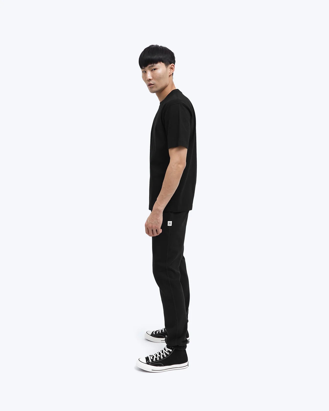 Reigning Champ Midweight Terry Cuffed Sweatpant - Black