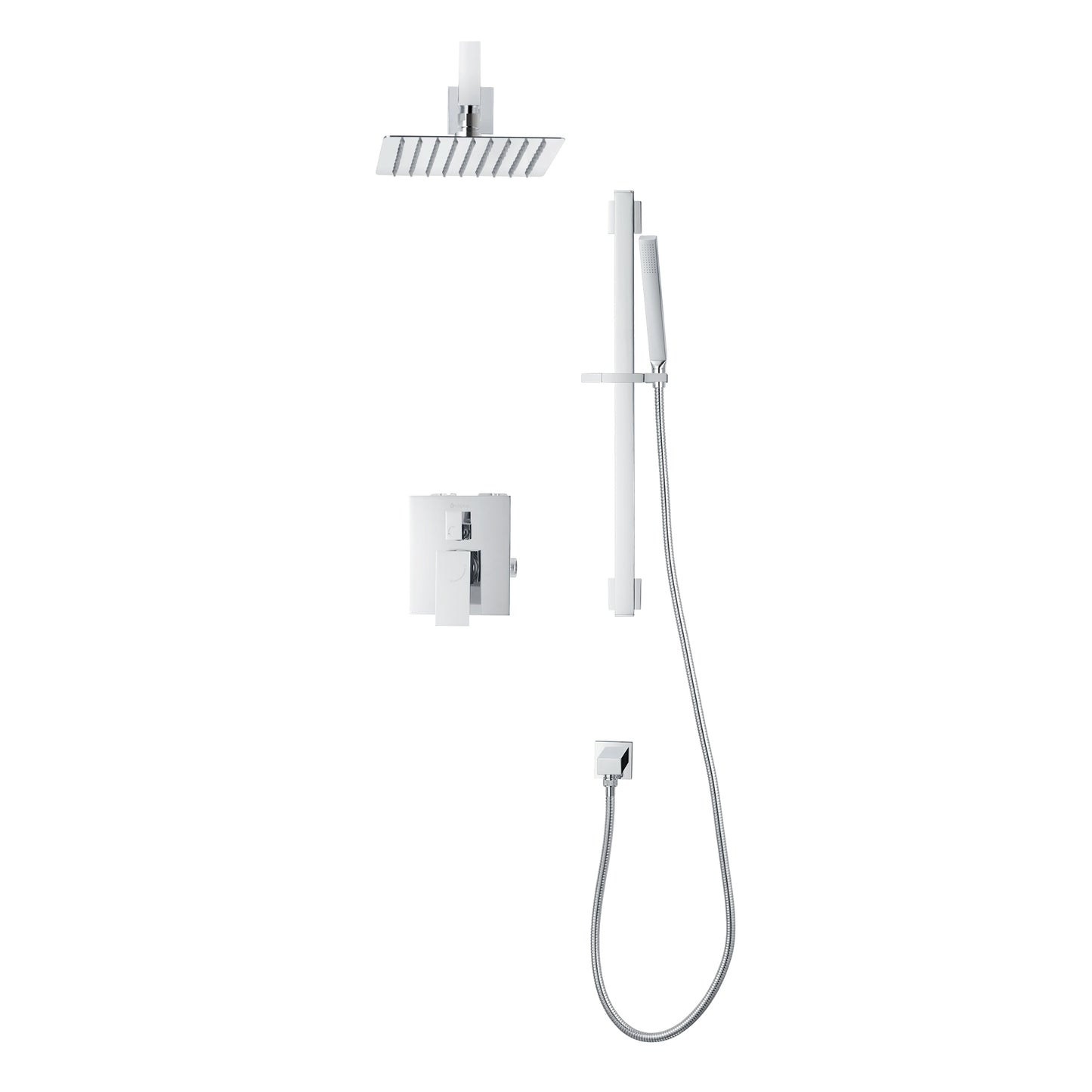 Dimex 360 IRENE Pressure Balance Shower Set by akuaplus - Chrome