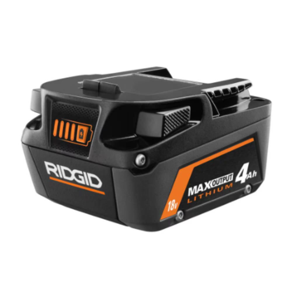 RIDGID 18V MAX Output Lithium-Ion 4.0 Ah Battery