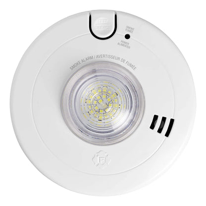 BRK Hardwire Smoke Alarm with LED Strobe