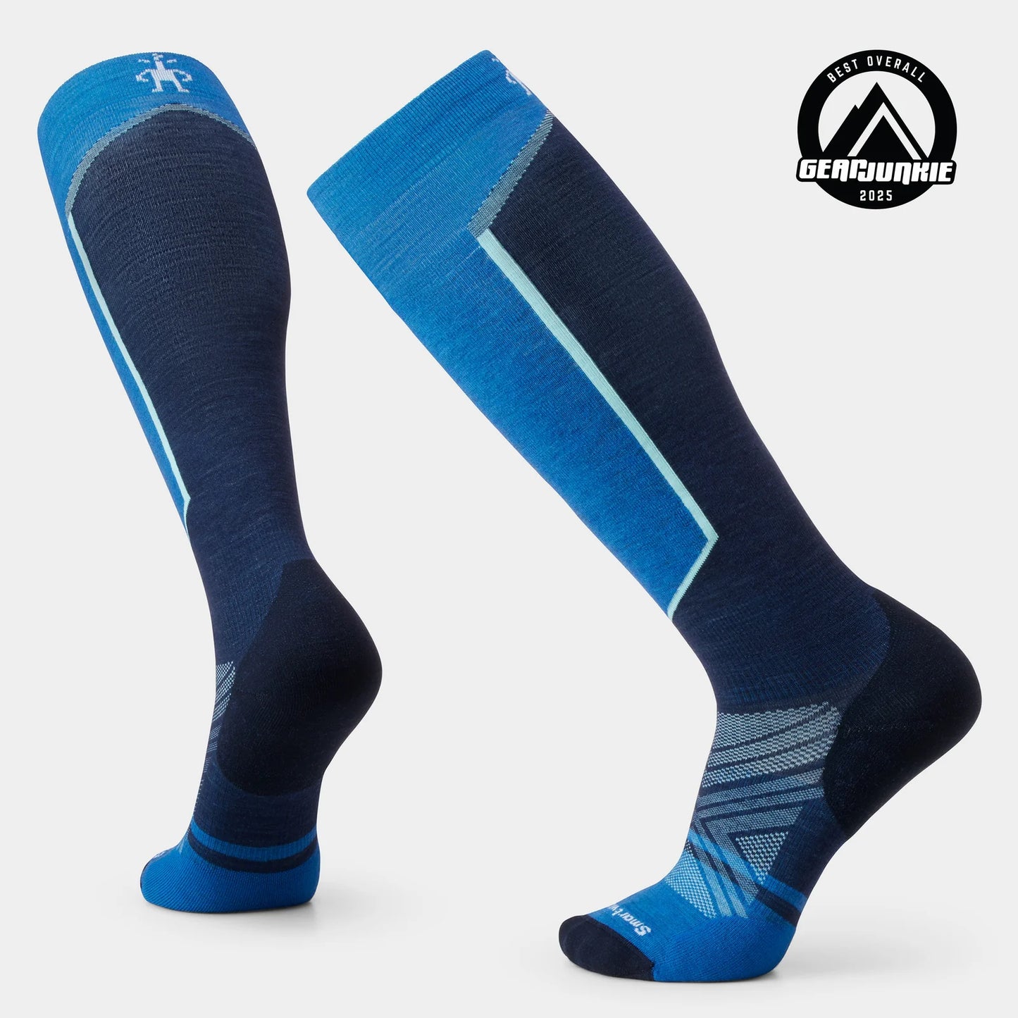 Smartwool Ski Over The Calf Socks - Laguna Blue