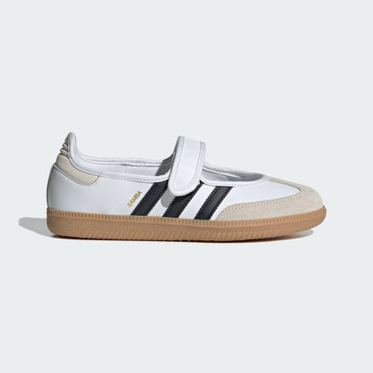 Adidas Samba Jane Shoes - Cloud White/Alumina/Core Black